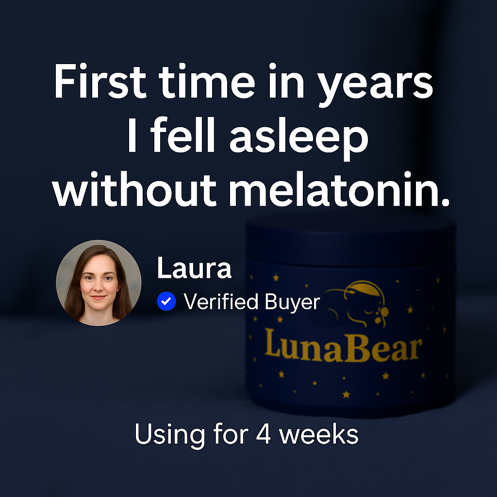 LunaBear™ Melatonin-Free Sleep Gummies